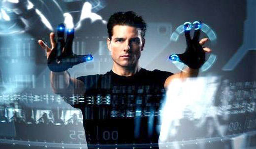 Tom Cruise plays "PreCrime" Cop in "Minority Report"