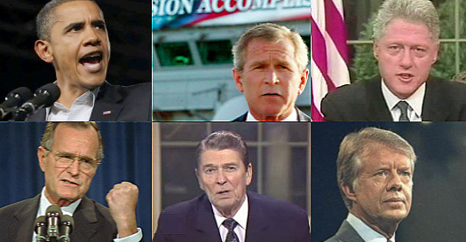 six-us-presidents