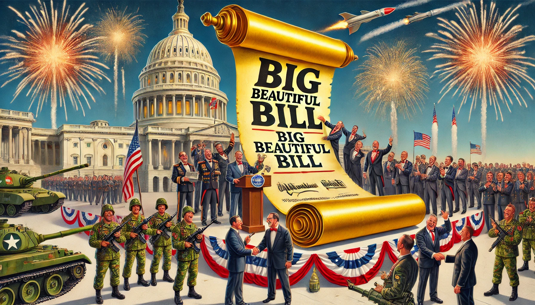 A Big Beautiful Bill for the Military-Industrial Complex